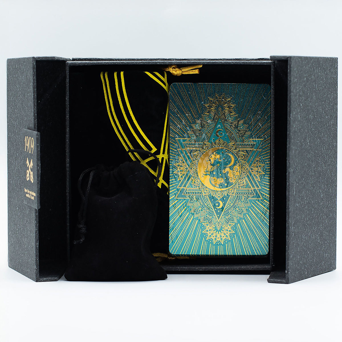 Set regalo di tarocchi – Oro e turchese