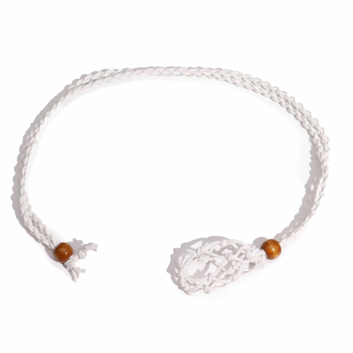 Cordino per ciondolo in minerale, 45 cm – bianco