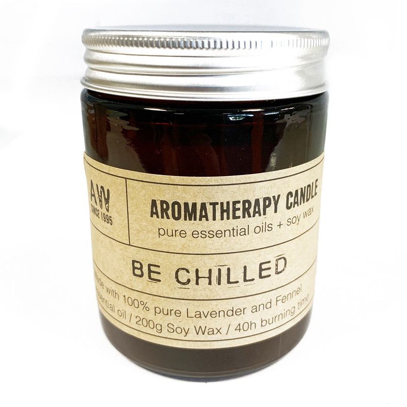 Candela di soia per aromaterapia 200 g – Be Chilled