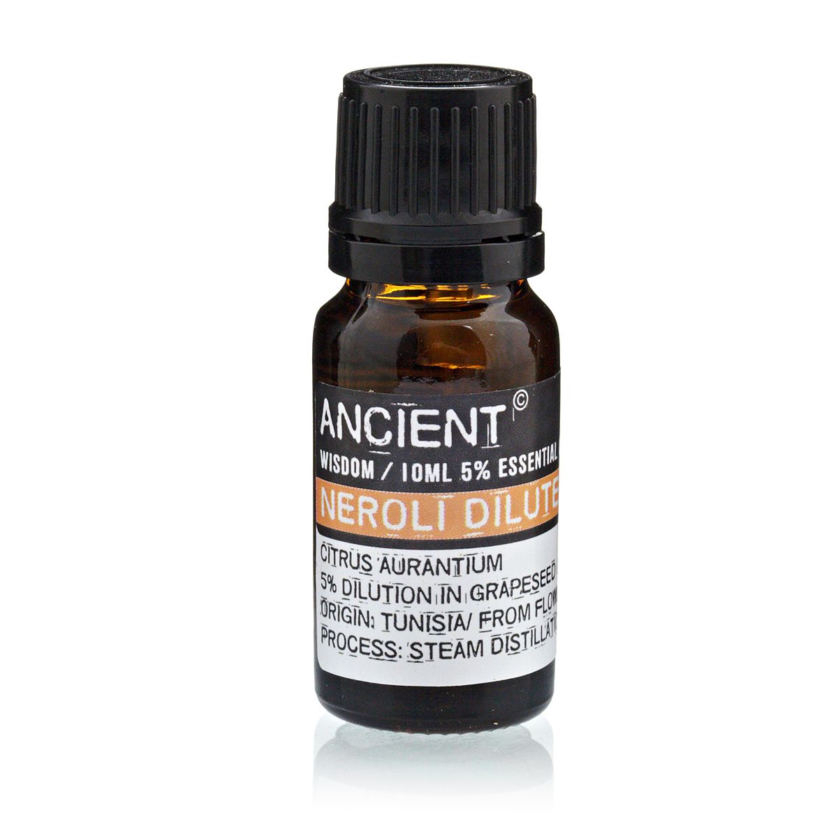 10 ml di olio essenziale di neroli (diluito)