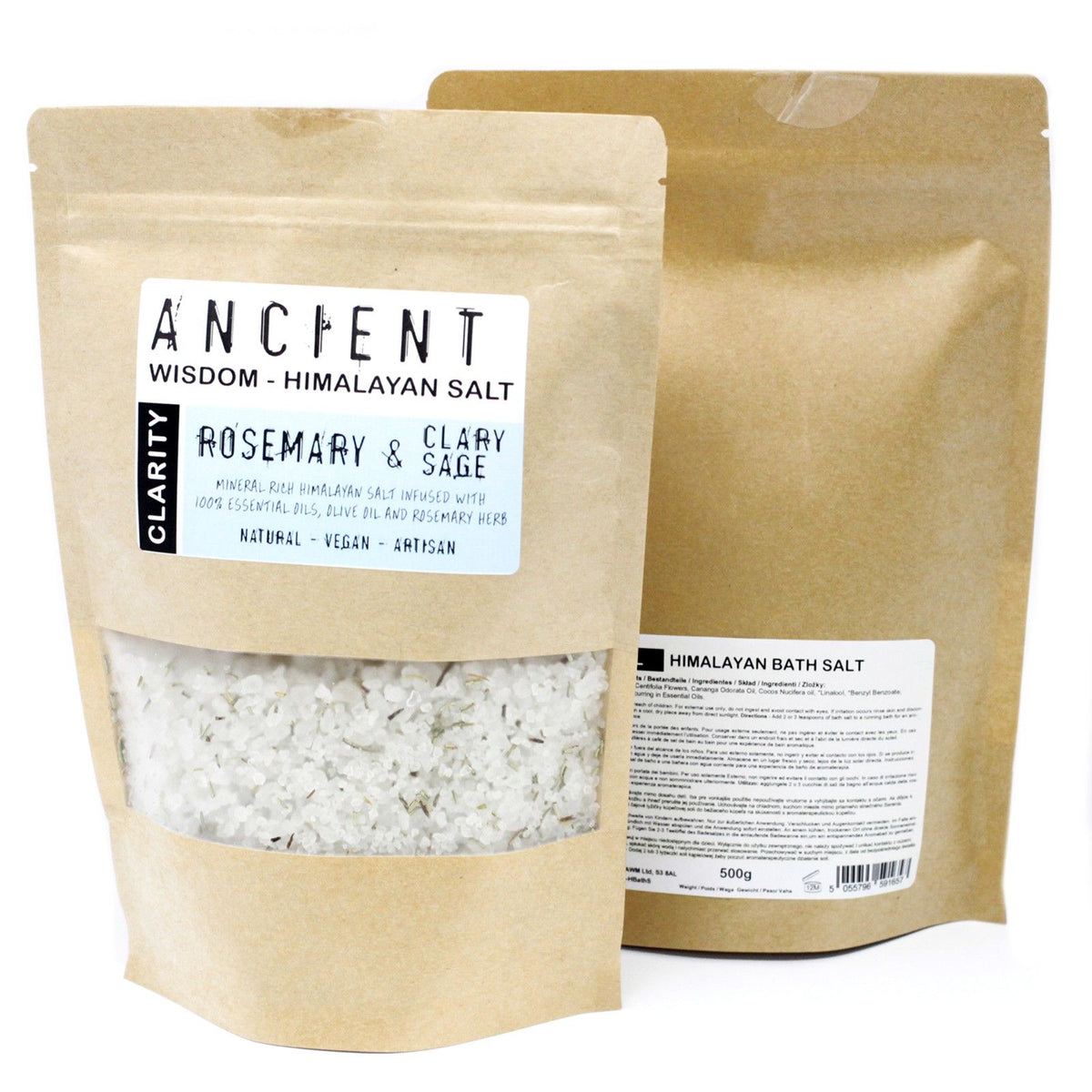Miscela di sali da bagno dell'Himalaya 500 g – Clear Mind