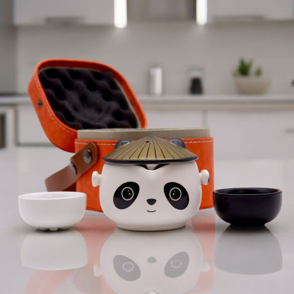 Set da tè da viaggio Kung Fu Panda – teiera e due tazze