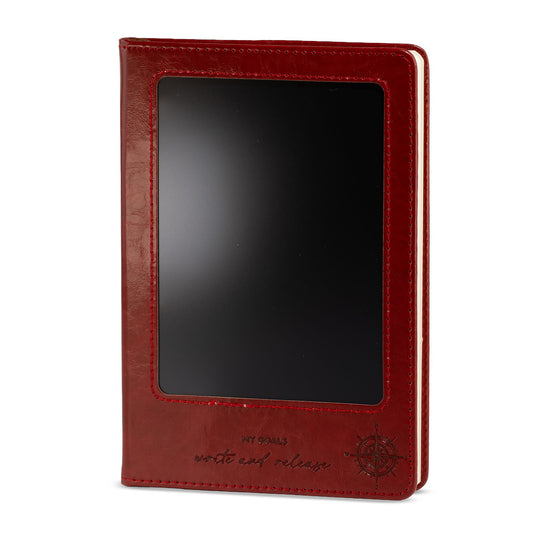 Taccuino per i vostri pensieri formato A5 con pannello LCD – rosso