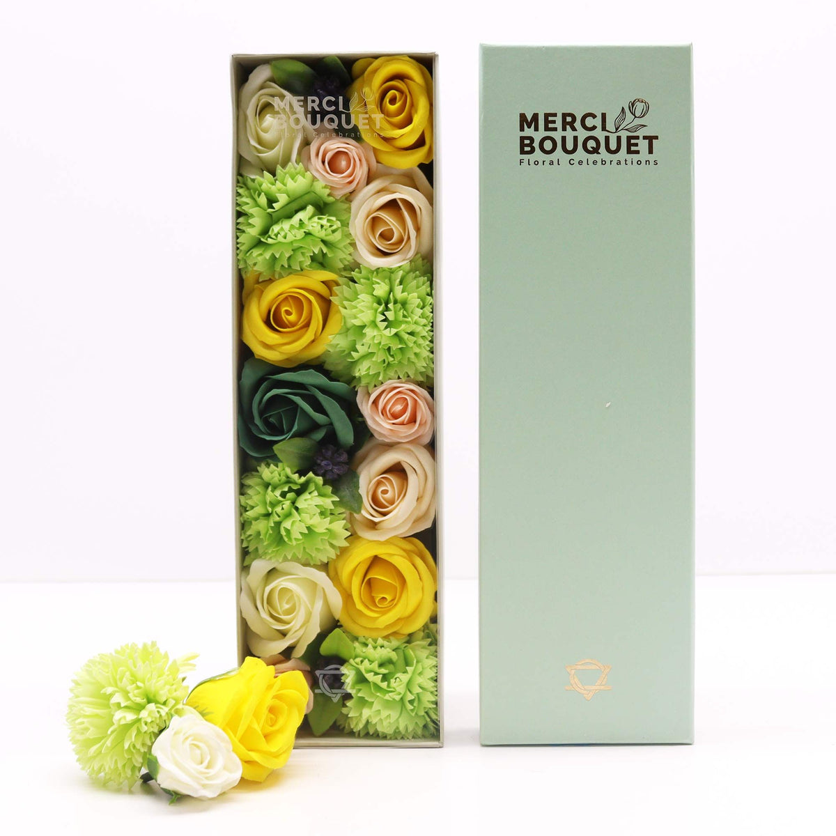 Long Box - giallo e verde