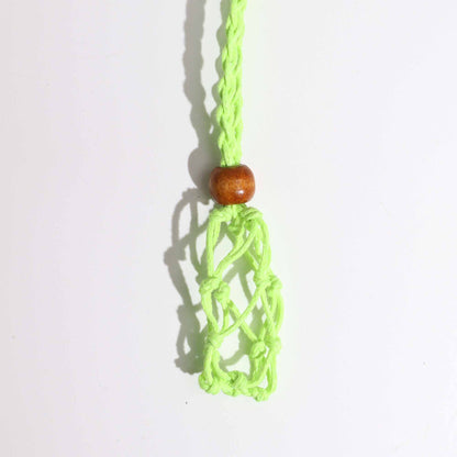 Cordino per ciondolo in pietra minerale, 45 cm – verde