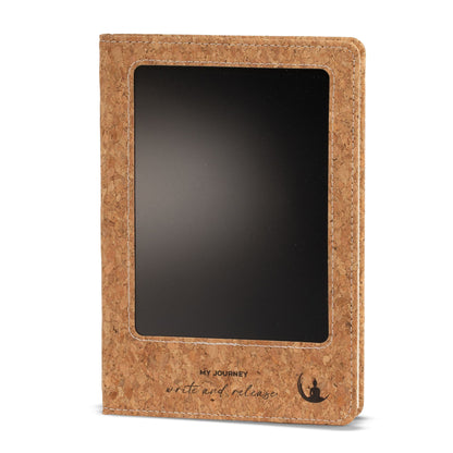 Taccuino per i tuoi pensieri formato A5 con pannello LCD – effetto sughero