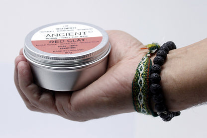 Maschera viso all’argilla rossa, 100 g