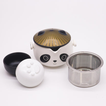 Set da tè da viaggio Kung Fu Panda – teiera e due tazze