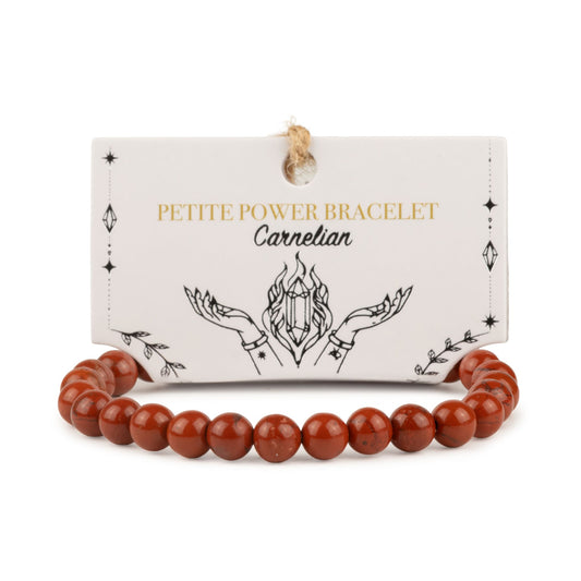 Bracciale minerale delicato Petite – corniola