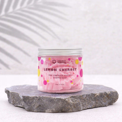 Sapone alla panna montata Pink Lemonade, 120 g