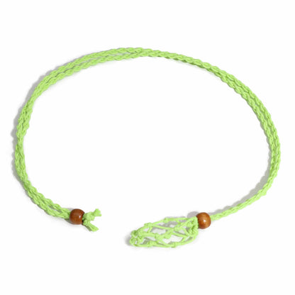 Cordino per ciondolo in pietra minerale, 45 cm – verde