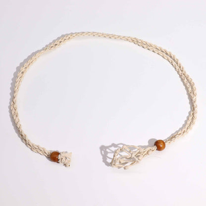 Cordoncino per ciondolo in pietra minerale, 45 cm – naturale