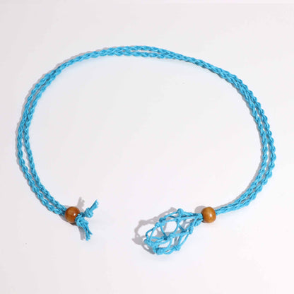 Cordino per ciondolo in minerale, 45 cm – blu