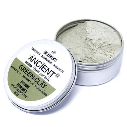 Maschera viso all’argilla verde, 100 g