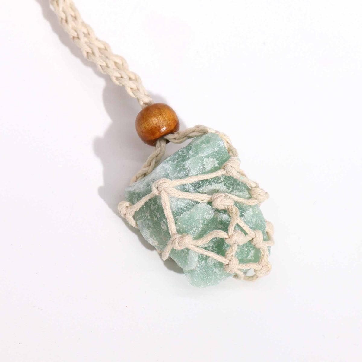 Cordoncino per ciondolo in pietra minerale, 45 cm – naturale