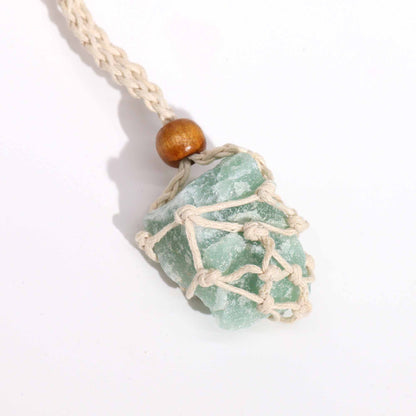 Cordoncino per ciondolo in pietra minerale, 45 cm – naturale