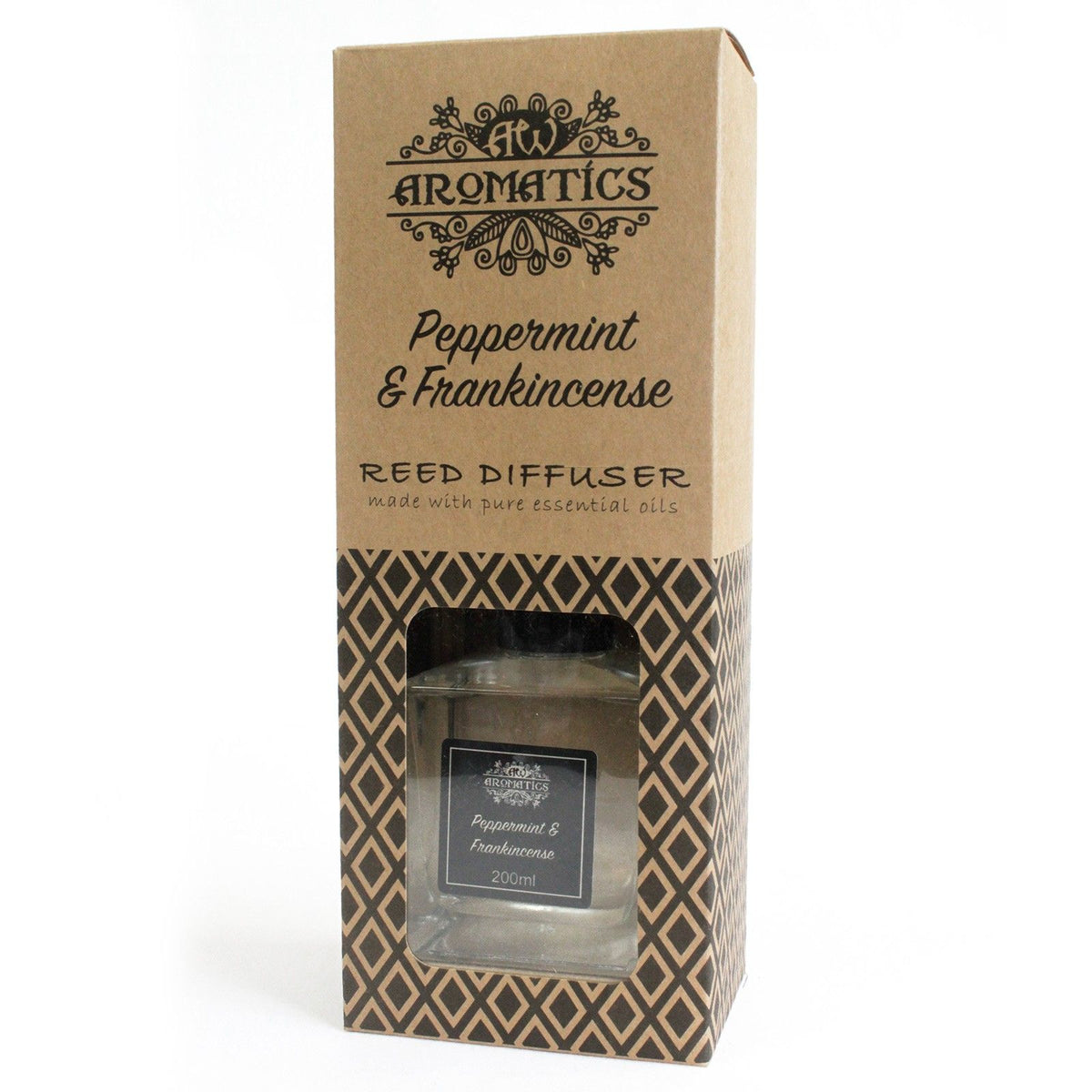 Diffusore di aromi con oli essenziali Menta piperita e incenso 200 ml