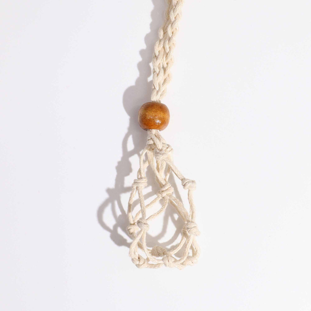 Cordoncino per ciondolo in pietra minerale, 45 cm – naturale