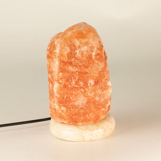 Lampada di sale USB, 11,5 cm – luce bianca