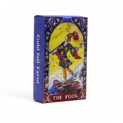 Carte dei tarocchi Mandala con guida – blu
