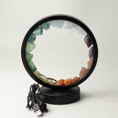 Lampada decorativa Halo – sette pietre