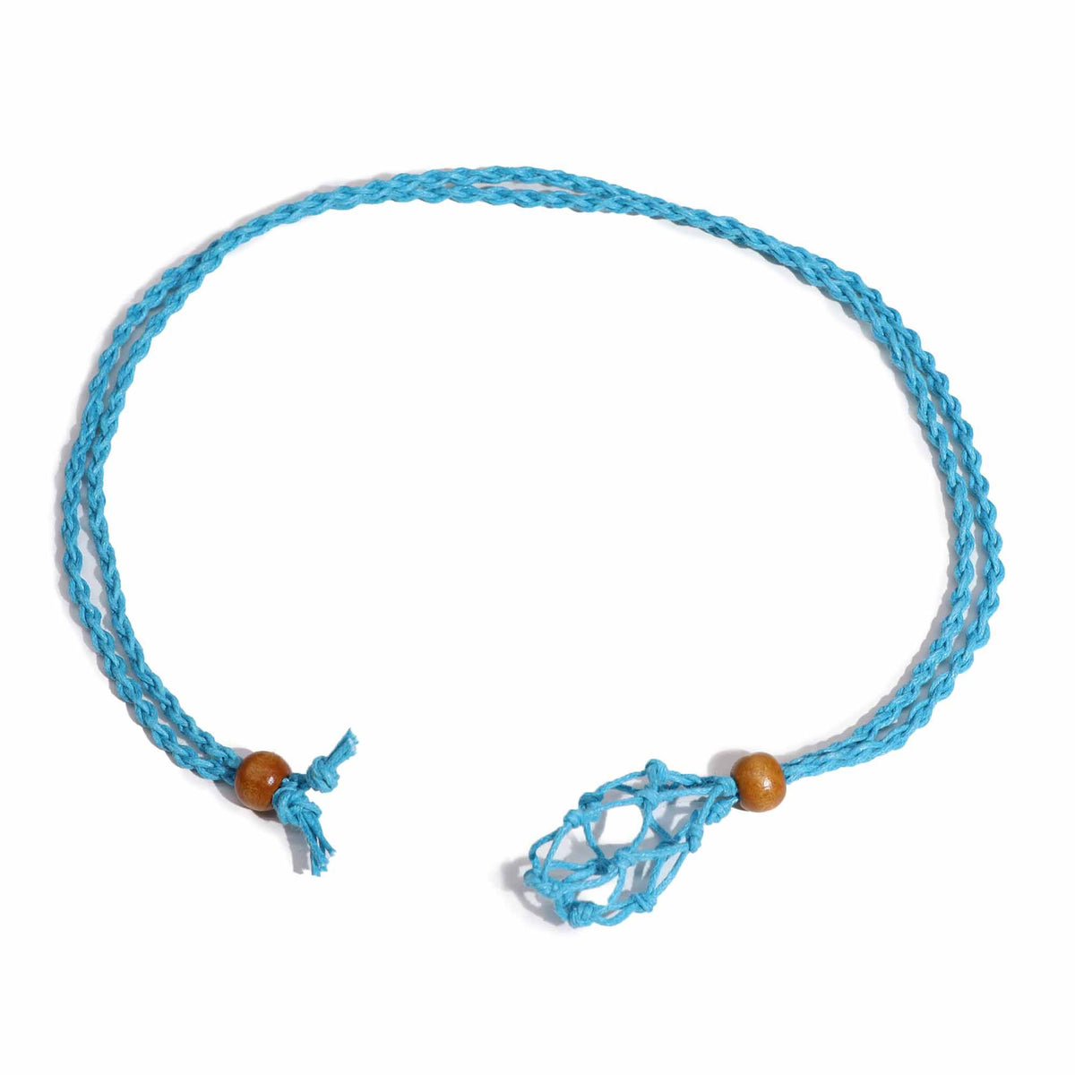 Cordino per ciondolo in minerale, 45 cm – blu
