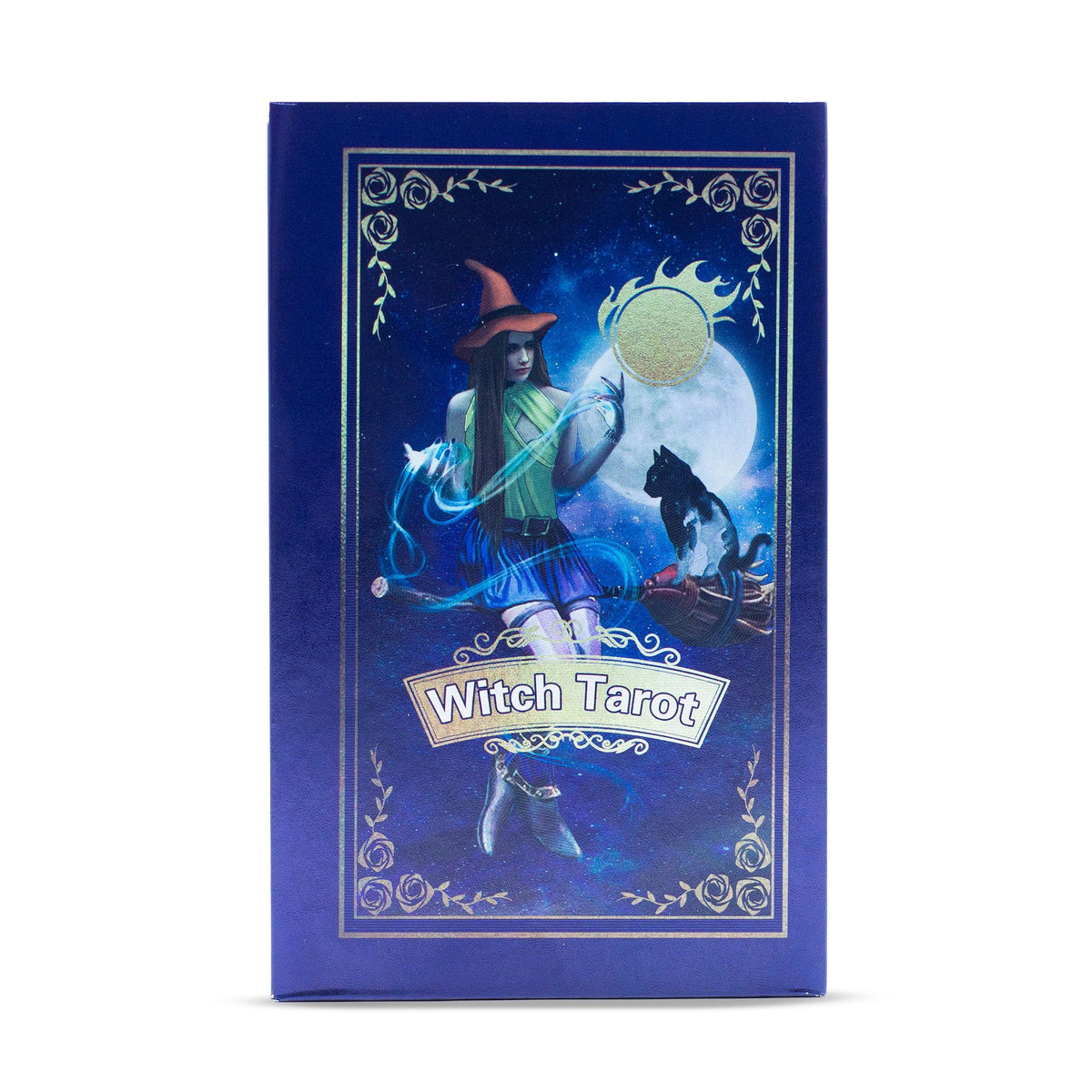 Carte dei Tarocchi Witch Tarot con guida – viola