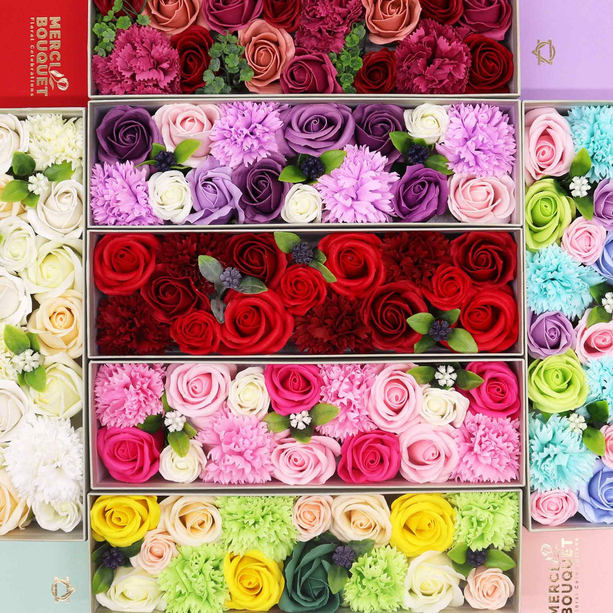 Scatola lunga - colorata