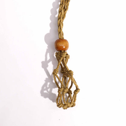 Cordino per ciondolo in minerale, 45 cm – color sabbia