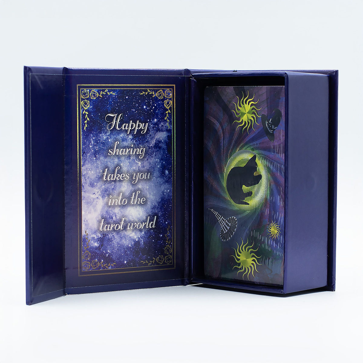 Carte dei Tarocchi Witch Tarot con guida – viola