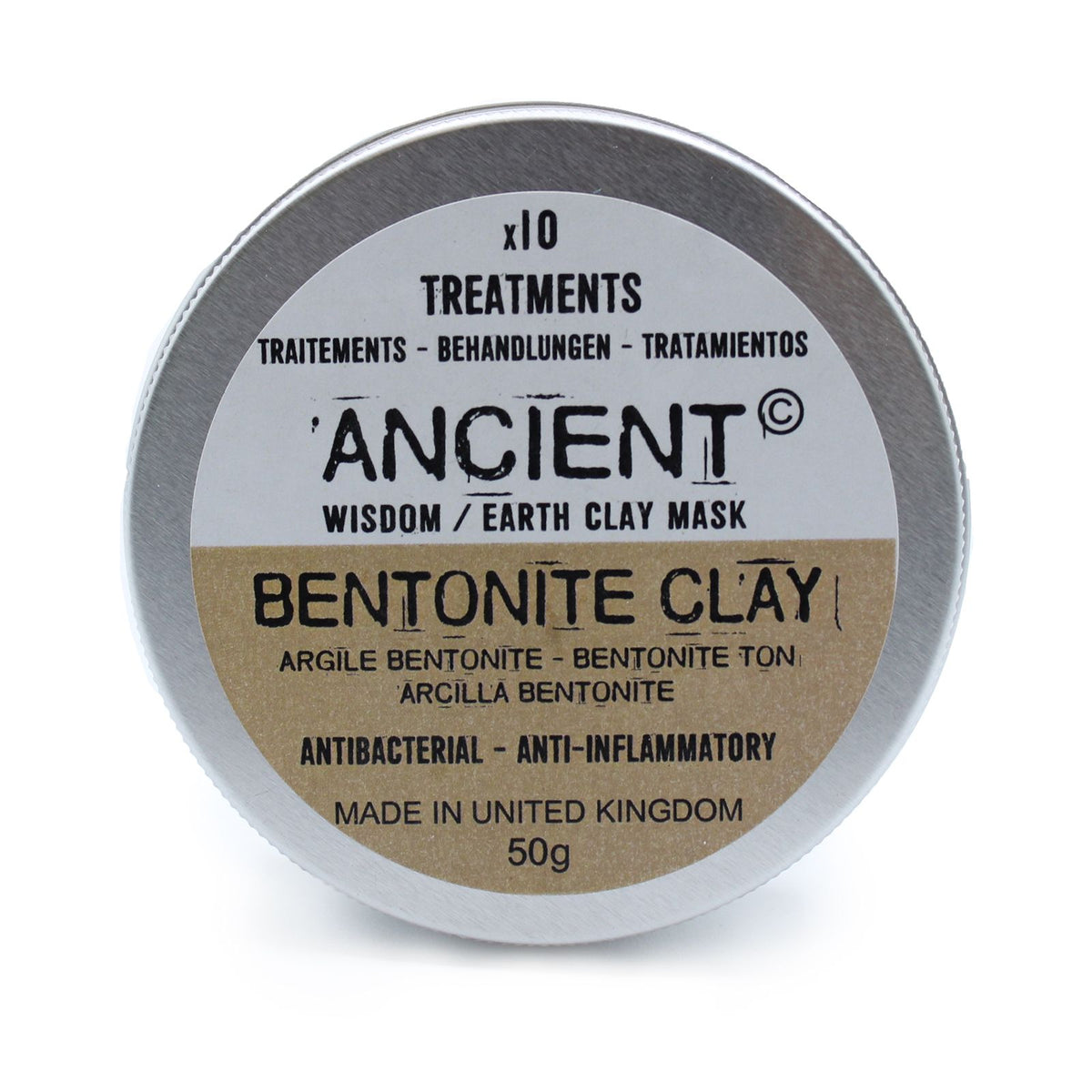 Argilla bentonitica, 50 g