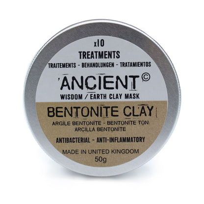 Argilla bentonitica, 50 g