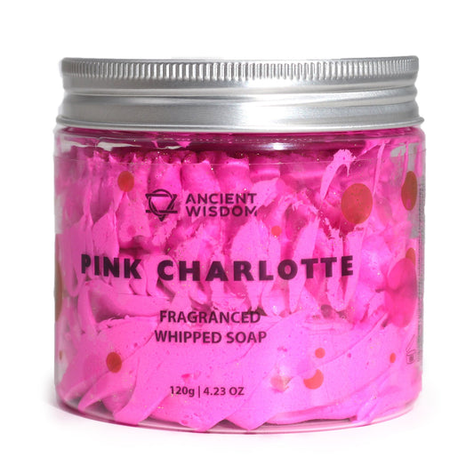 Sapone cremoso montato – Charlotte rosa, 120 g