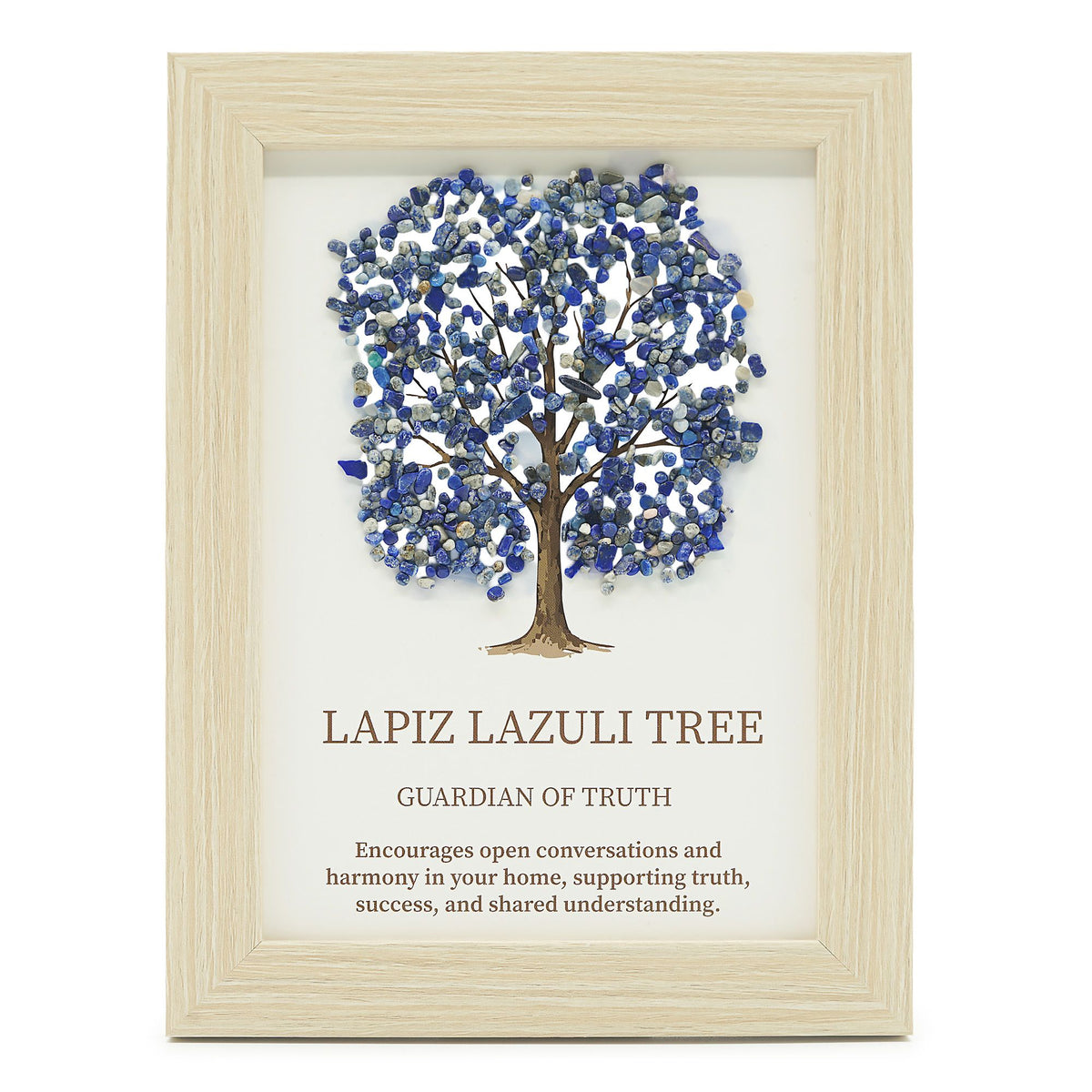 Quadro con minerali Albero della vita – lapislazzuli