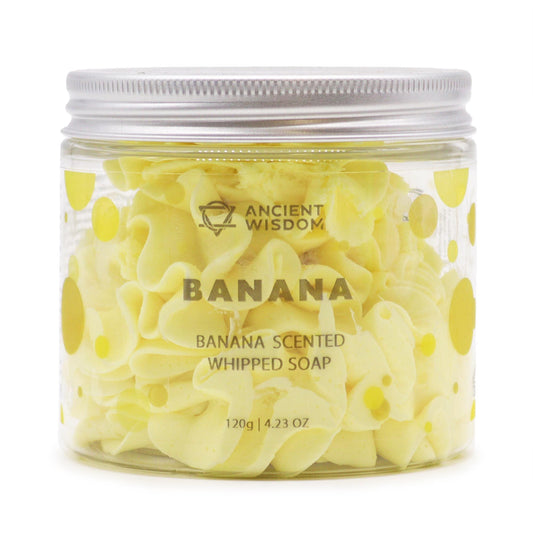 Sapone alla panna montata Banana, 120 g