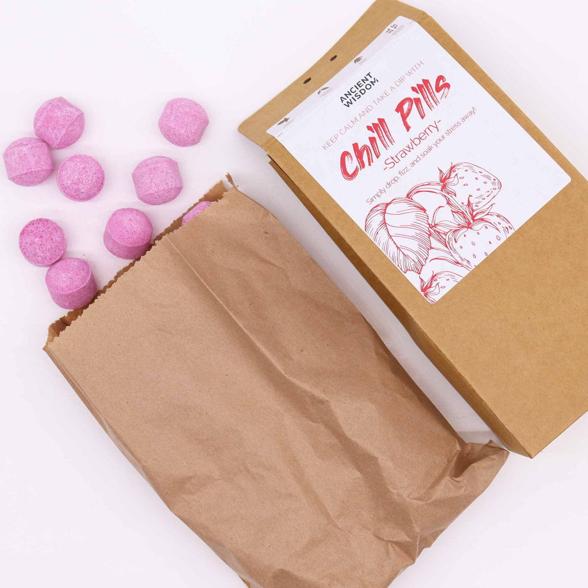 Confezione regalo Chill Pills 350 g – Fragola