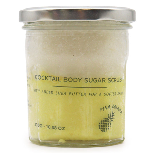 Scrub corpo allo zucchero profumato – Pinacolada, 300 g