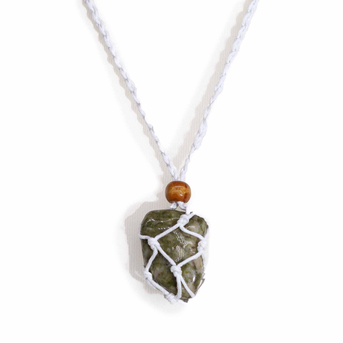Cordino per ciondolo in minerale, 45 cm – bianco