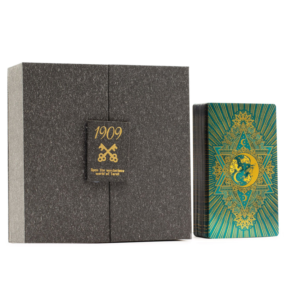 Set regalo di tarocchi – Oro e turchese
