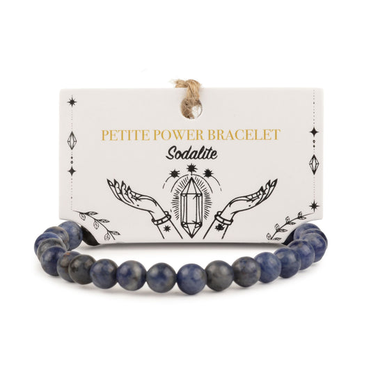 Braccialetto minerale delicato Petite – sodalite