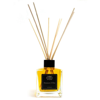Diffusore di aromi con oli essenziali Geranio e Rosa 200 ml