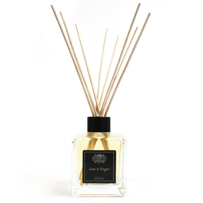 Diffusore di aromi con oli essenziali Lime &amp; Zenzero 200 ml
