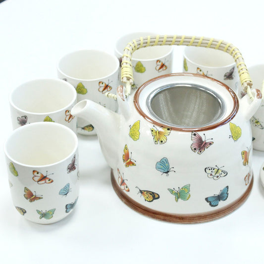 Set da tisana – Farfalle