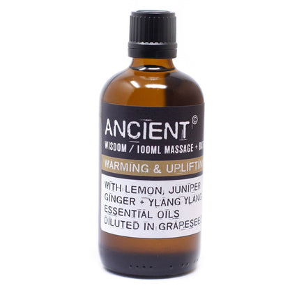Olio da massaggio riscaldante e tonificante - 100 ml