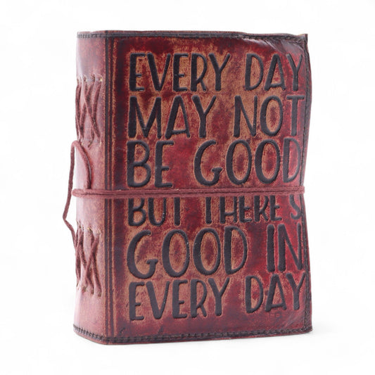 Taccuino in pelle – Every Day May Not Be Good