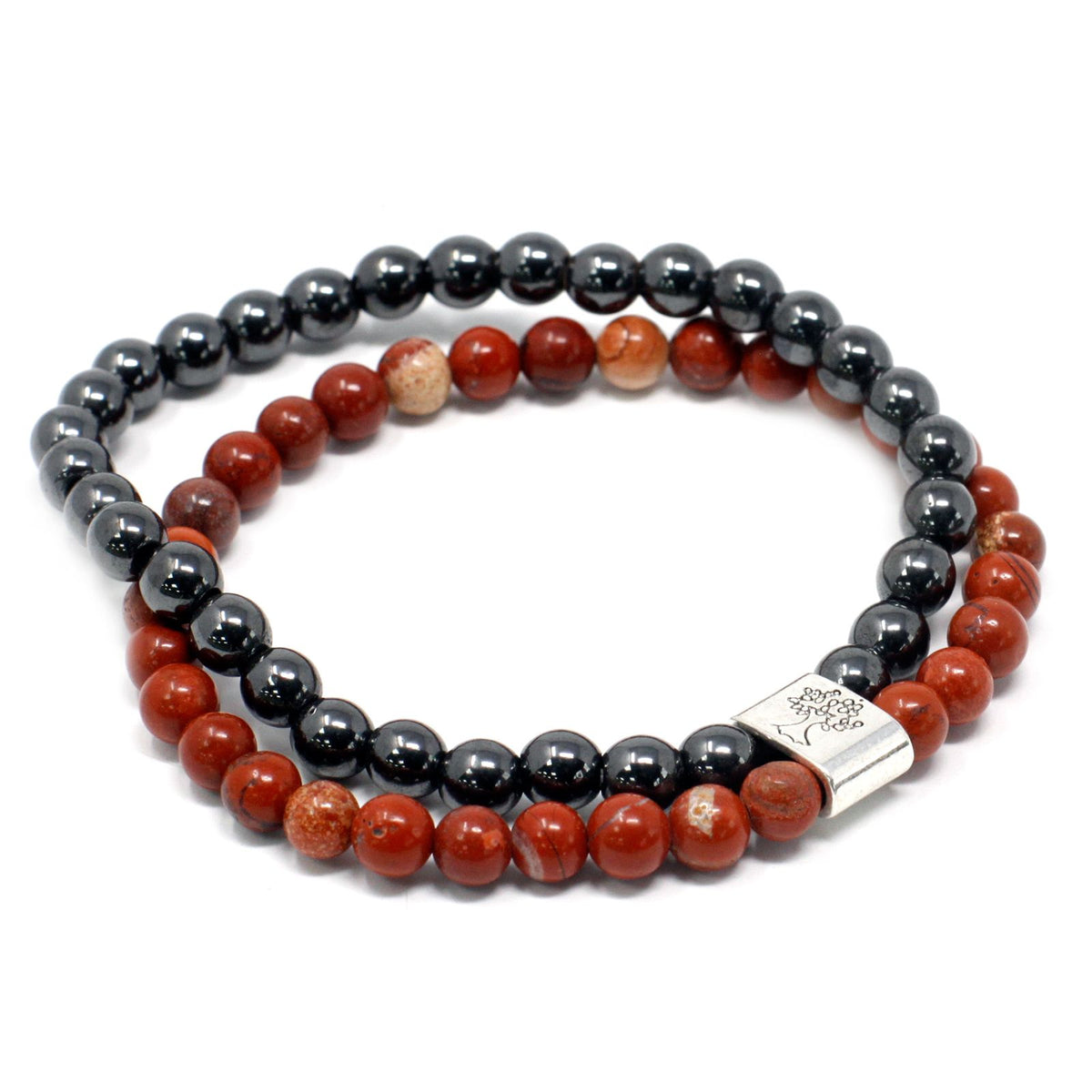 Bracciale magnetico con pietre preziose – Redstone