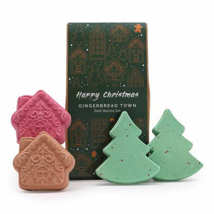Set regalo - Città di pan di zenzero di Natale
