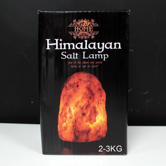 Lampada di sale naturale con base, 2–3 kg