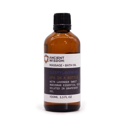 Olio da massaggio alla lavanda per dormire - 100 ml
