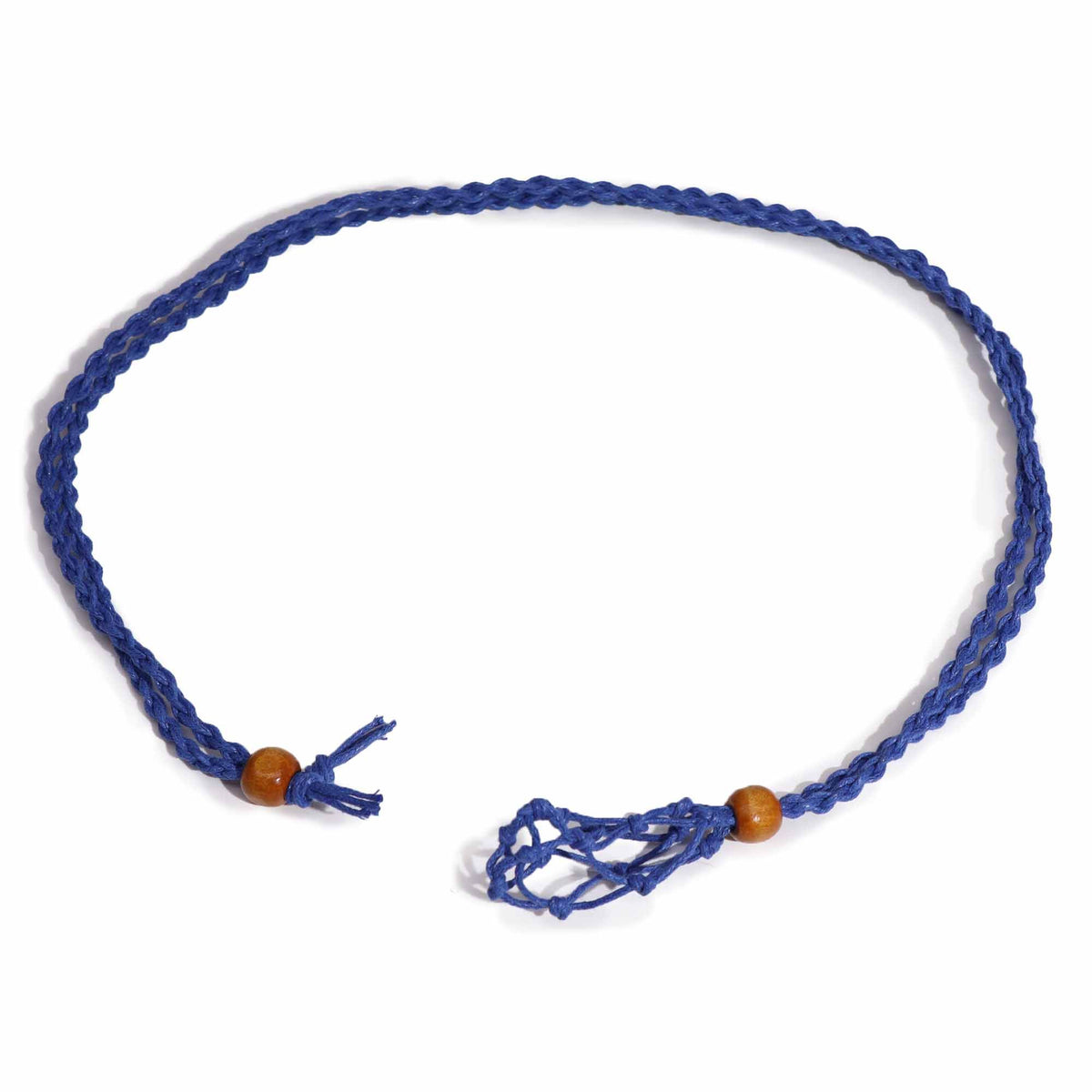 Cordino per ciondolo in minerale, 45 cm – blu scuro
